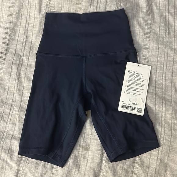lululemon athletica Pants - lululemon align hr short 8” / navy / size 0